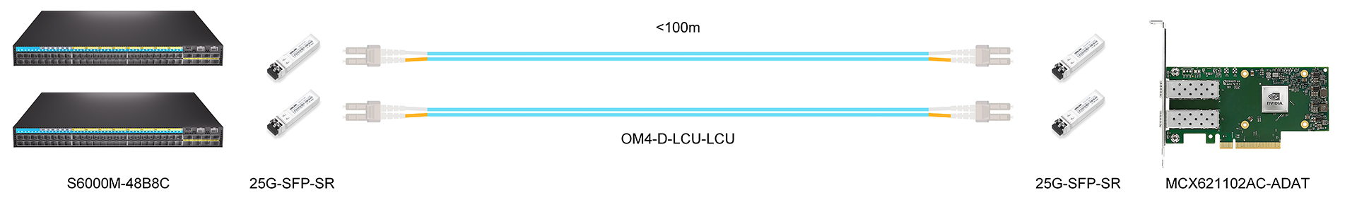 https://www.lsolink.com/wp-content/uploads/2025/05/产品连接图-MCX621102AC-ADAT-25G-Switch-to-Dual-Ports-NIC-Connection.jpg