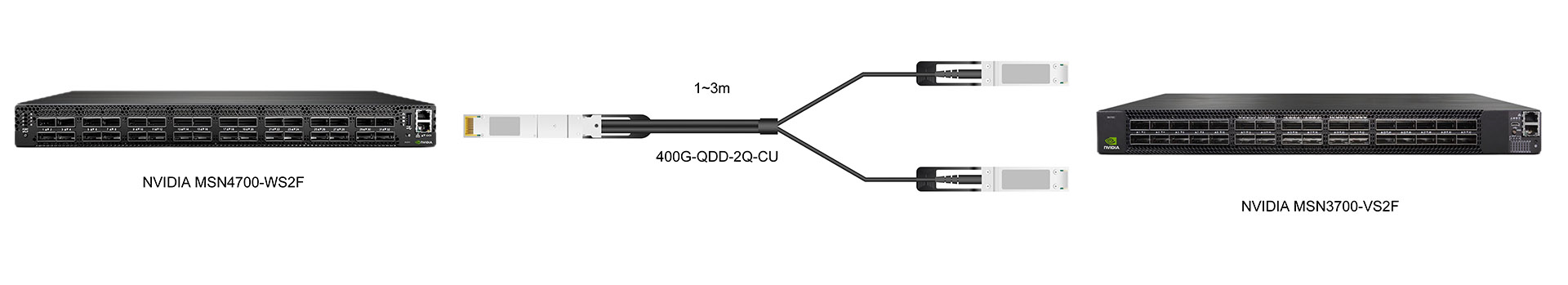 https://www.lsolink.com/wp-content/uploads/2025/06/产品连接图-400G-QDD-2Q-CU-400G-to-2×200G-Breakout-Connection.jpg