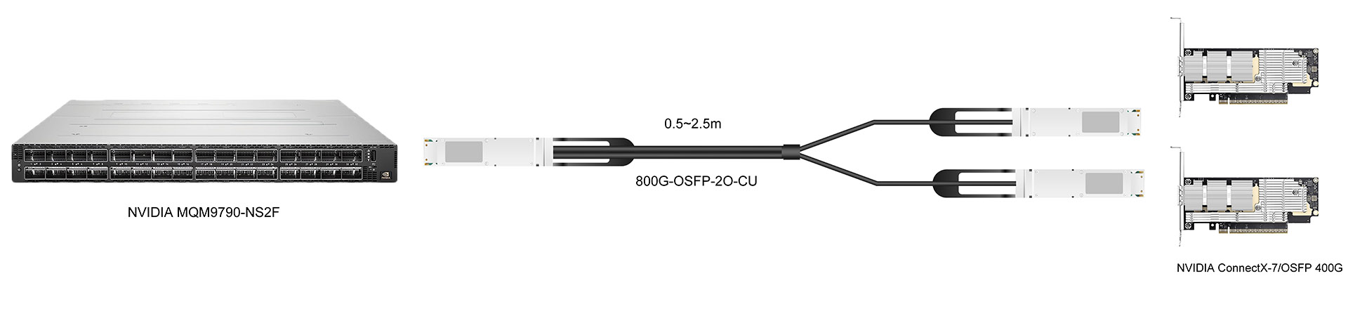 https://www.lsolink.com/wp-content/uploads/2025/06/产品连接图-800G-OSFP-2O-CU-800G-Switch-to-Two-NICs-Connection.jpg