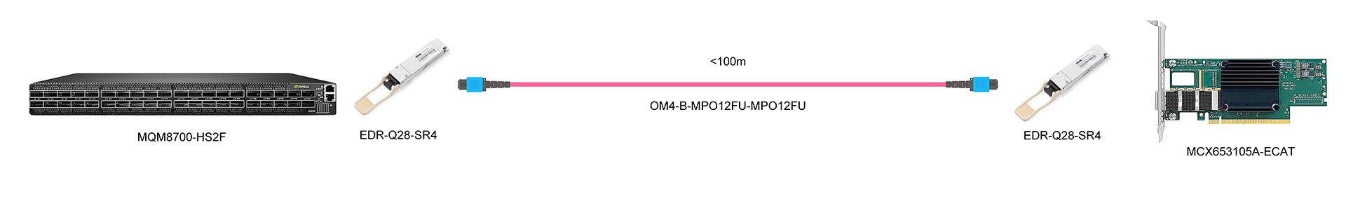 https://www.lsolink.com/wp-content/uploads/2025/06/产品连接图-EDR-Q28-SR4-100G-Switch-to-NIC.jpg